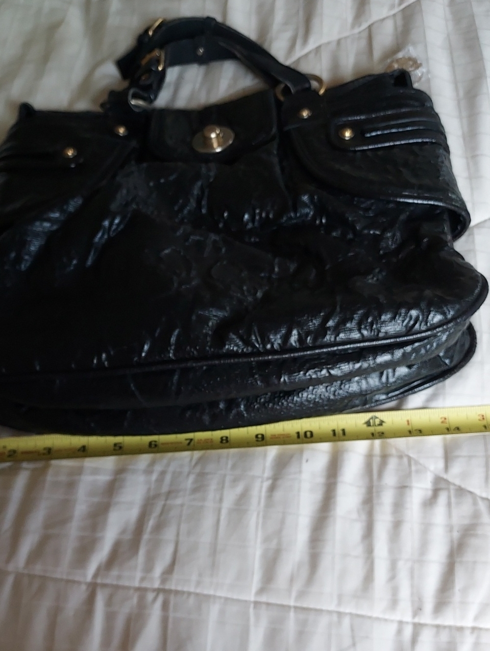 Stella McCartney Vegan Handbag Black - Picture 3 of 10